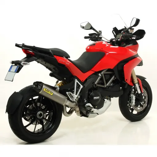 Arrow Ducati Multistrada 1200 / 1200 S 10 - 2014 Terminale Di Scarico Moto Marmitta Works Titanio