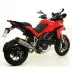 Arrow Ducati Multistrada 1200 / 1200 S 10 - 2014 Terminale Di Scarico Moto Marmitta Works Titanio
