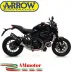 Arrow Ducati Multistrada 1200 / 1200 S 10 - 2014 Terminale Di Scarico Moto Marmitta Race-Tech Alluminio Dark
