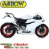 Arrow Ducati Panigale 959 16 - 2019 Terminali Di Scarico Moto Marmitte Works Titanio