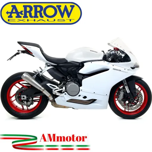 Arrow Ducati Panigale 959 16 - 2019 Terminale Di Scarico Moto Marmitta Pro-Race Nichrom