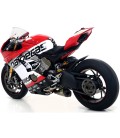 Arrow Ducati Panigale V4 18 - 2023 Terminali Di Scarico Moto Works Titanio Con Raccordi In Acciaio