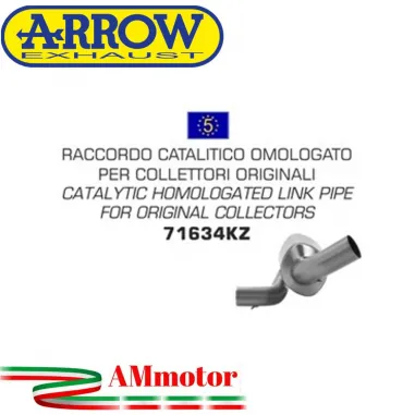 Raccordo Catalitico Ducati Scrambler 800 15 - 2016 Arrow Moto Per Collettori Omologato