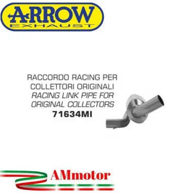 Raccordo Racing Ducati Scrambler 800 15 - 2016 Arrow Moto Per Collettori