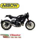 Arrow Ducati Scrambler 800 Cafe' Racer 17 - 2020 Terminale Di Scarico Moto Marmitta Pro-Race Titanio Racing