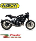 Arrow Ducati Scrambler 800 Cafe' Racer 17 - 2020 Terminale Di Scarico Moto Marmitta Pro-Race Nichrom