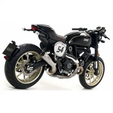 Arrow Ducati Scrambler 800 Cafe' Racer 17 - 2020 Terminale Di Scarico Moto Marmitta Pro-Race Nichrom