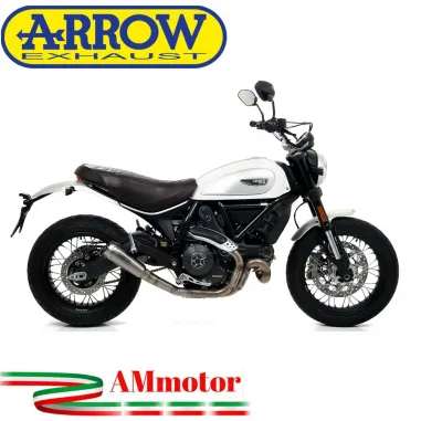 Arrow Ducati Scrambler 800 Classic 17 - 2020 Terminale Di Scarico Moto Marmitta Pro-Race Titanio Racing