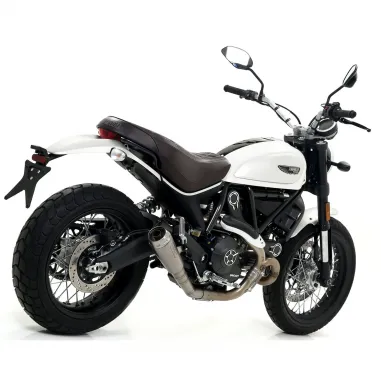 Arrow Ducati Scrambler 800 Classic 17 - 2020 Terminale Di Scarico Moto Marmitta Pro-Race Titanio Racing