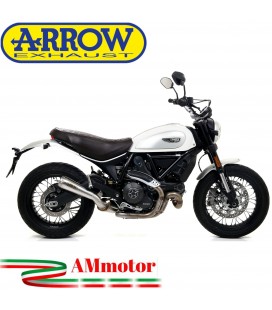 Arrow Ducati Scrambler 800 Classic 17 - 2020 Terminale Di Scarico Moto Marmitta Pro-Race Nichrom