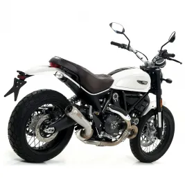 Arrow Ducati Scrambler 800 Classic 17 - 2020 Terminale Di Scarico Moto Marmitta Pro-Race Nichrom 2
