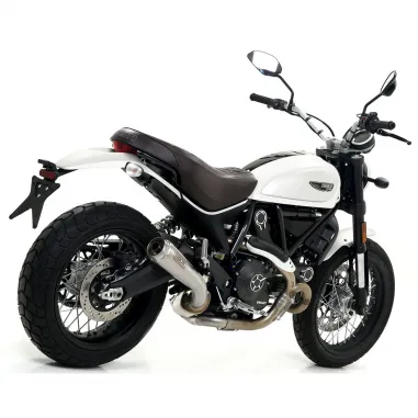 Arrow Ducati Scrambler 800 Classic 17 - 2020 Terminale Di Scarico Moto Marmitta Pro-Race Nichrom