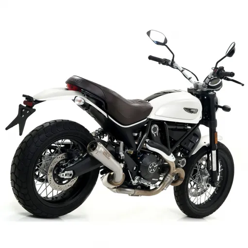 Arrow Ducati Scrambler 800 Classic 17 - 2020 Terminale Di Scarico Moto Marmitta Pro-Race Nichrom