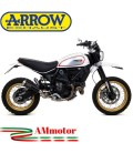 Arrow Ducati Scrambler 800 Desert Sled 17 - 2020 Terminale Di Scarico Moto Marmitta Pro-Race Nichrom Dark