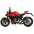 Terminali Di Scarico Arrow Ducati Streetifghter V4 Moto Slip-On Works Titanio Con Raccordi In Titanio