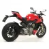 Terminali Di Scarico Arrow Ducati Streetifghter V4 Moto Slip-On Works Titanio Con Raccordi In Titanio