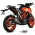Mivv Ktm 390 Duke 2017 - 2020 Terminale Di Scarico Marmitta Suono Inox Moto Omologato