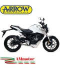 Terminale Di Scarico Arrow Honda CB 125 R 18 - 2020 Slip-On X-Kone Dark Moto