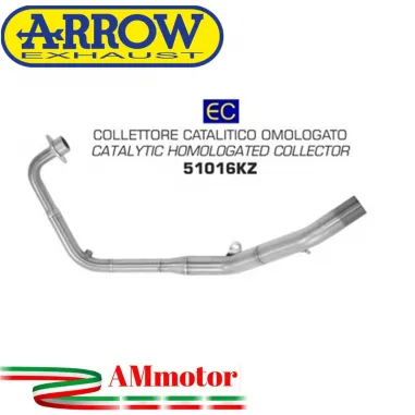Honda CB 125 R 18 - 2020 Arrow Moto Collettore Di Scarico Catalitico Omologato