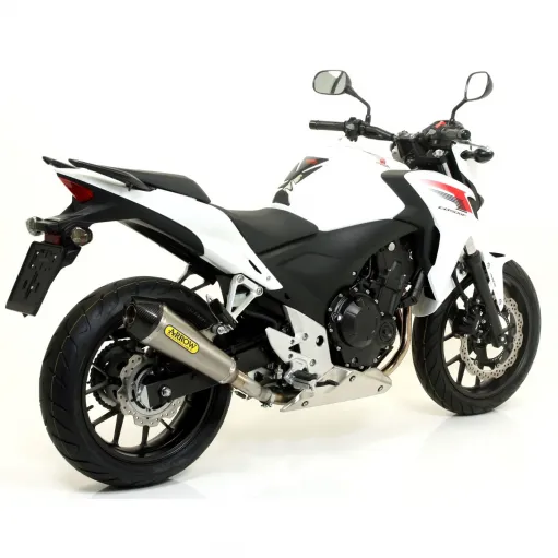 Terminale Di Scarico Arrow Honda CB 500 F 13 - 2015 Slip-On X-Kone Moto