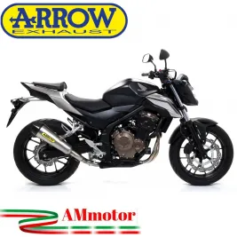 Terminale Di Scarico Arrow Honda CB 500 F 16 - 2018 Slip-On X-Kone Moto