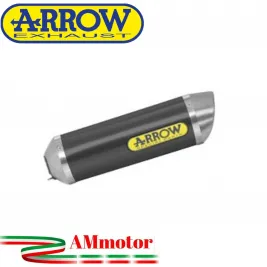 Terminale Di Scarico Arrow Honda CB 500 F 19 - 2020 Slip-On Race-Tech Alluminio Dark Moto