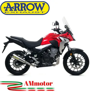 Terminale Di Scarico Arrow Honda CB 500 X 19 - 2020 Slip-On X-Kone Moto