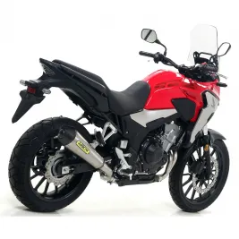 Terminale Di Scarico Arrow Honda CB 500 X 19 - 2020 Slip-On X-Kone Moto 2