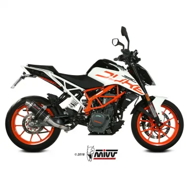 Mivv Tubo Elimina Kat Ktm 390 Duke Collettore Di Scarico Moto
