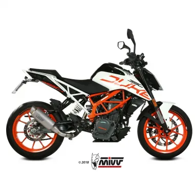 Mivv Tubo Elimina Kat Ktm 390 Duke Collettore Di Scarico Moto