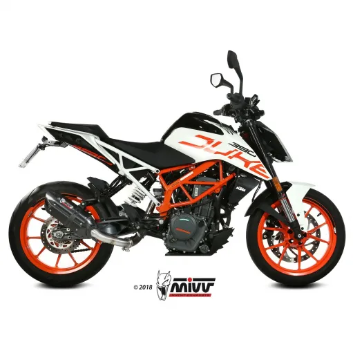 Mivv Tubo Elimina Kat Ktm 390 Duke Collettore Di Scarico Moto