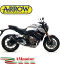 Terminale Di Scarico Arrow Honda CB 650 R 19 - 2022 Slip-On Pro-Race Nichrom Dark Moto