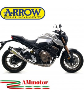 Terminale Di Scarico Arrow Honda CB 650 R 19 - 2022 Slip-On X-Kone Moto