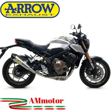 Terminale Di Scarico Arrow Honda CB 650 R 19 - 2023 Slip-On X-Kone Moto