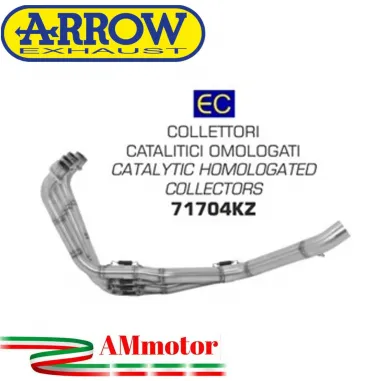 Honda CB 650 R 19 - 2023 Arrow Moto Collettori Di Scarico Catalitici Omologati