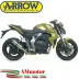 Terminale Di Scarico Arrow Honda CB 1000 R 08 - 2017 Slip-On Street Thunder Titanio Moto Fondello Carbonio