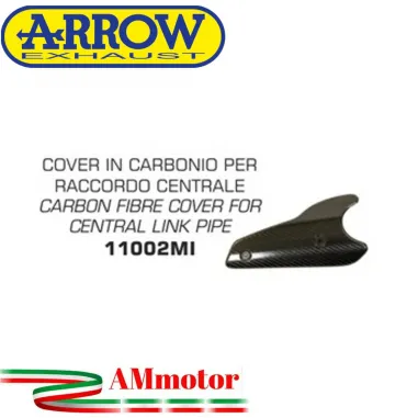 Protezione Paracalore Arrow Honda CB 1000 R 08 - 2017 Moto Cover In Carbonio Per Raccordo