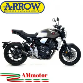 Terminale Di Scarico Arrow Honda CB 1000 R 18 - 2024 Slip-On GP2 Dark Moto