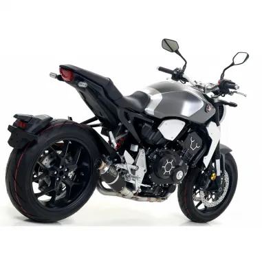 Terminale Di Scarico Arrow Honda CB 1000 R 18 - 2024 Slip-On GP2 Dark Moto