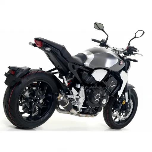 Terminale Di Scarico Arrow Honda CB 1000 R 18 - 2024 Slip-On GP2 Dark Moto