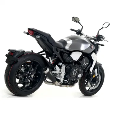 Terminale Di Scarico Arrow Honda CB 1000 R 18 - 2022 Slip-On Pro-Race Nichrom Dark Moto