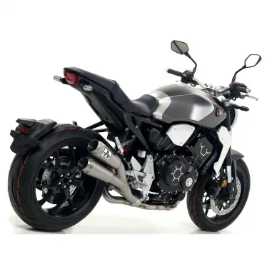 Terminale Di Scarico Arrow Honda CB 1000 R 18 - 2024 Doppi Slip-On Pro-Race Nichrom Moto