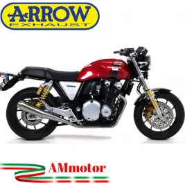 Terminali Di Scarico Arrow Honda CB 1100 EX / RS 17 - 2020 2 Slip-On Pro-Racing Nichrom Moto