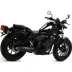 Terminale Di Scarico Arrow Honda Rebel 500 20 - 2021 Slip-On Dark Moto Fondello Carbonio
