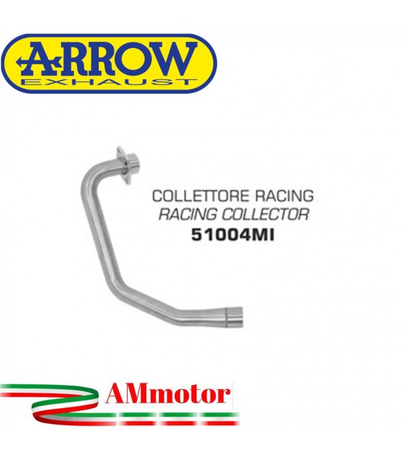 Honda Cbf 125 09 - 2014 Arrow Moto Collettore Di Scarico Racing