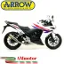 Terminale Di Scarico Arrow Honda Cbr 500 R 13 - 2015 Slip-On X-Kone Moto