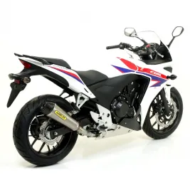 Terminale Di Scarico Arrow Honda Cbr 500 R 13 - 2015 Slip-On X-Kone Moto 2