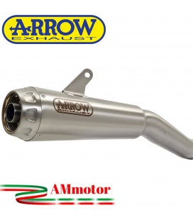 Terminale Di Scarico Arrow Honda Cbr 500 R 16 - 2018 Slip-On Pro-Race Nichrom Moto