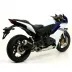 Terminale Di Scarico Arrow Honda Cbr 600 F 11 - 2013 Slip-On Thunder Alluminio Dark Moto