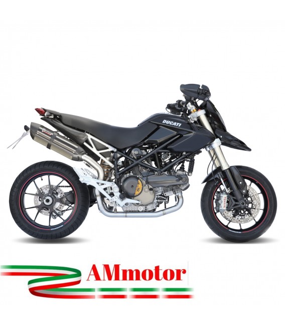 Mivv Ducati Hypermotard 1100 Terminale Di Scarico Moto Marmitta Suono Inox